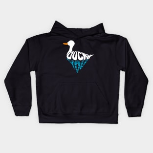 Funny duck quotes, Duck you meme Gift Kids Hoodie